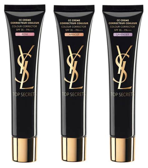 ysl top secrets cc cream apricot review|Yves Saint Laurent Top Secrets CC Cream Color Correcting .